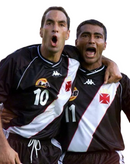 Camiseta Vasco da Gama Retro II 00/01 Kappa Fan para hombre - Blanco y negro