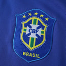 Camiseta retro de visitante de la selección nacional de Brasil 2006 de Nike para hombre II - Azul