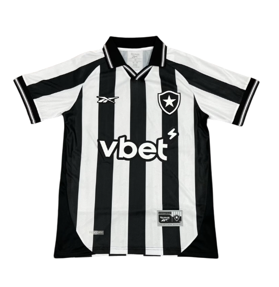 Camiseta de local del Botafogo 25/26 para hombre - Blanco y negro