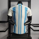 Camiseta Adidas de jugador de la Selección Argentina I 22/23 para hombre - Azul y blanco