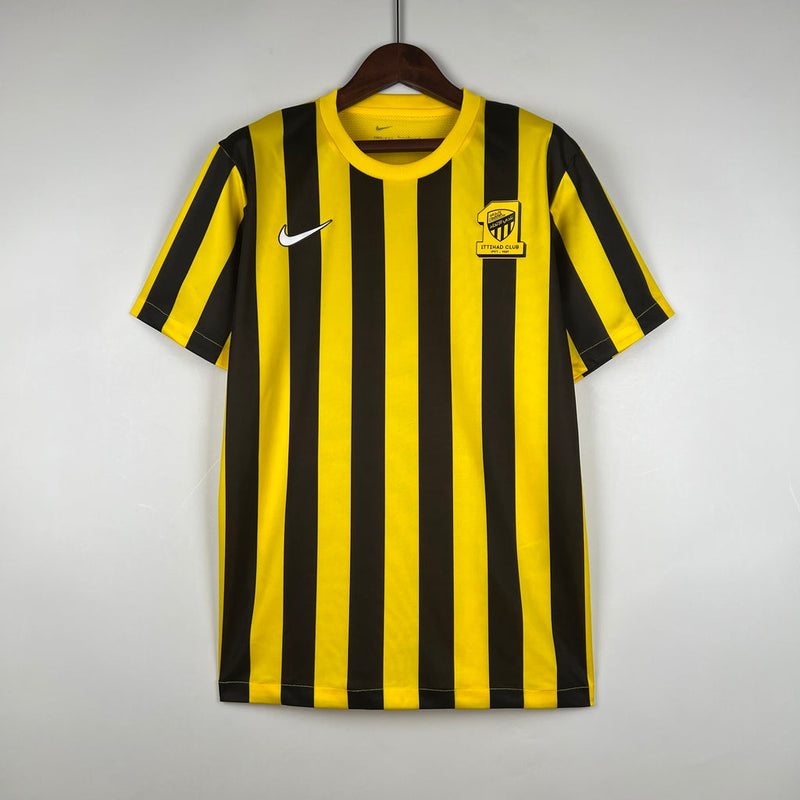 Camiseta Nike de aficionado del Al-Ittihad (local 23/24) - Amarilla