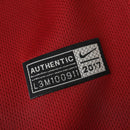 Camiseta retro de local de la Roma 17/18 para hombre - Marrón