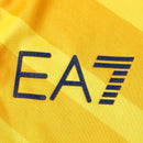 Camiseta Adidas de portero del Napoli 23/24 Fan EA7 para hombre - Amarilla