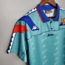 Camiseta retro de visitante del Barcelona 92/95 de Kappa para hombre - Azul
