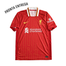 LISTO PARA ENTREGA Camiseta local del Liverpool 24/25 Camiseta de aficionado para hombre - Roja