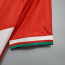 Camiseta retro Adidas de local del Liverpool de 1993 para hombre - Roja y blanca