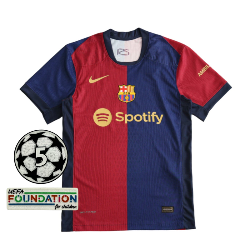 Camiseta de aficionado del Barcelona 2024/25 para hombre -