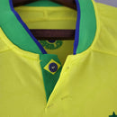 Camiseta Nike de local de la selección nacional de Brasil 2022 para hombre - Amarilla