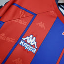 Camiseta retro de Kappa para hombre del Barcelona 97/98 (rojo y azul)