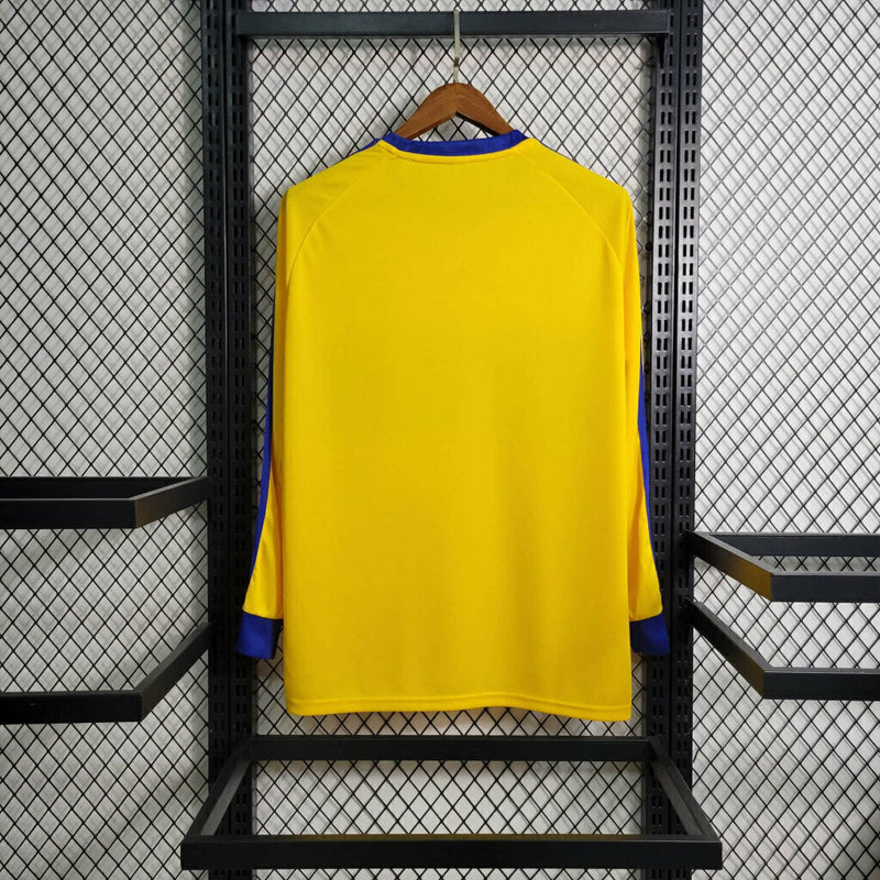 Camiseta Adidas Originals Tigres - Manga larga 23/24 para hombre - Amarilla