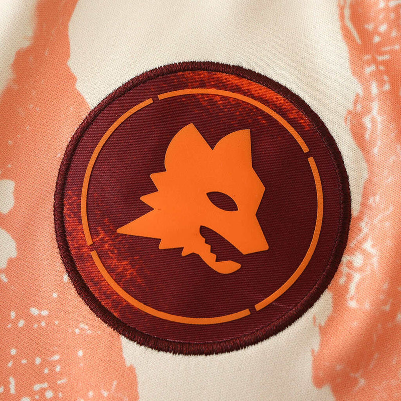 Camiseta de aficionado de la Roma Away II 24/25 para hombre - Blanca