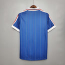 Camiseta Adidas de aficionado de Francia Retro I Home 1982 para hombre - Azul