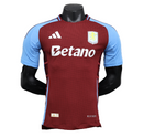 Camiseta de jugador del Aston Villa Local 24/25 para hombre - Borgoña