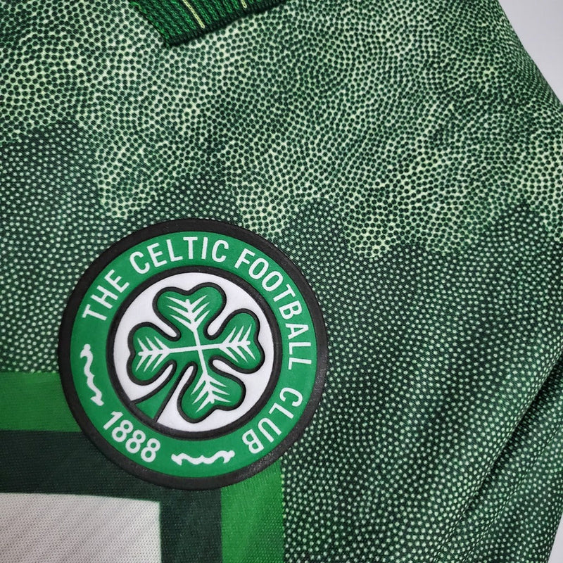 Camiseta retro de aficionado del Celtic 91/92 para hombre - Verde y blanco