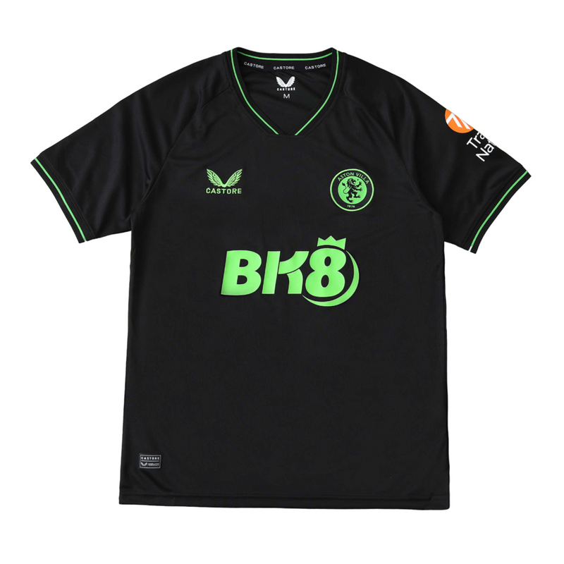 Camiseta de portero del Aston Villa 23/24 Castore para hombre - Negra