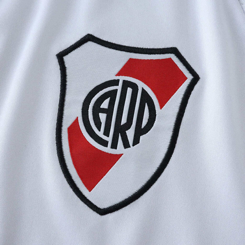 Camiseta de local de River Plate 24/25 para hombre - Blanca y roja