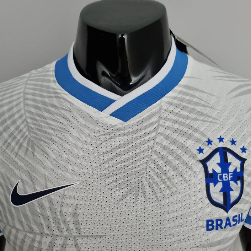 Camiseta Nike de jugador de la selección brasileña edición especial para hombre - Blanca