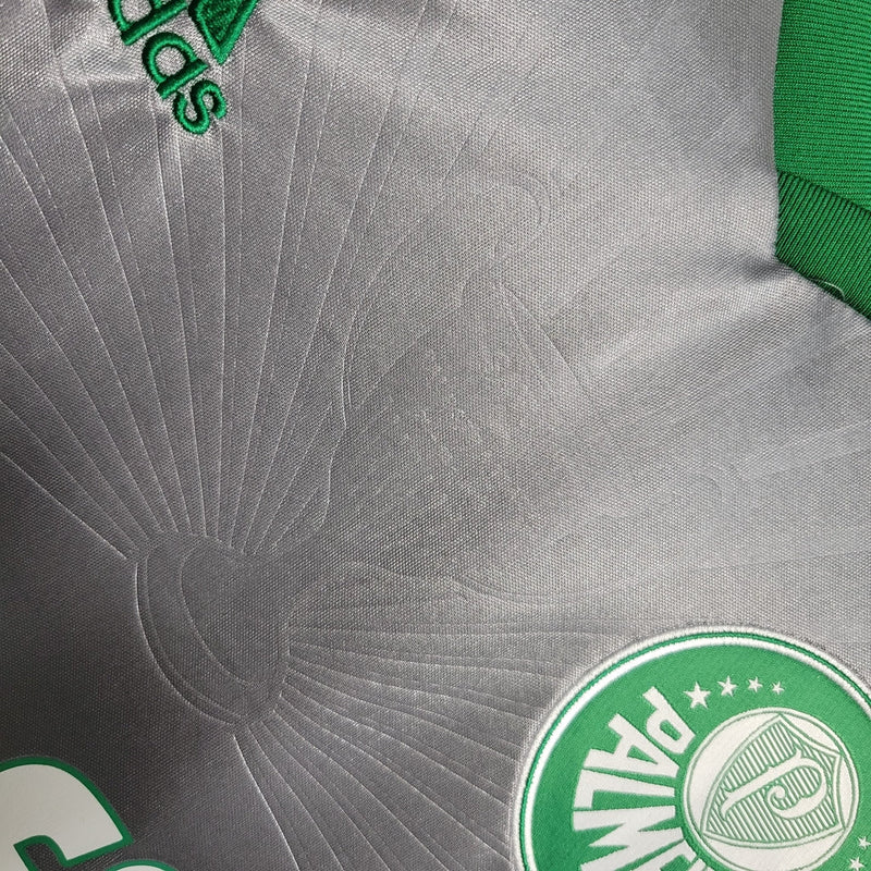Camiseta Fan Palmeiras 2015 Retro Hombre Gris