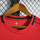 Camiseta Nike retro de local del Manchester United 19/20 para hombre - Roja