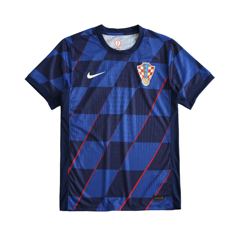 Camiseta de jugador de la selección nacional de Croacia (visitante II 24/25) para hombre - Azul