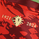 Camiseta especial para aficionados CR7 Portugal GOAT 24/25 para hombre - Roja