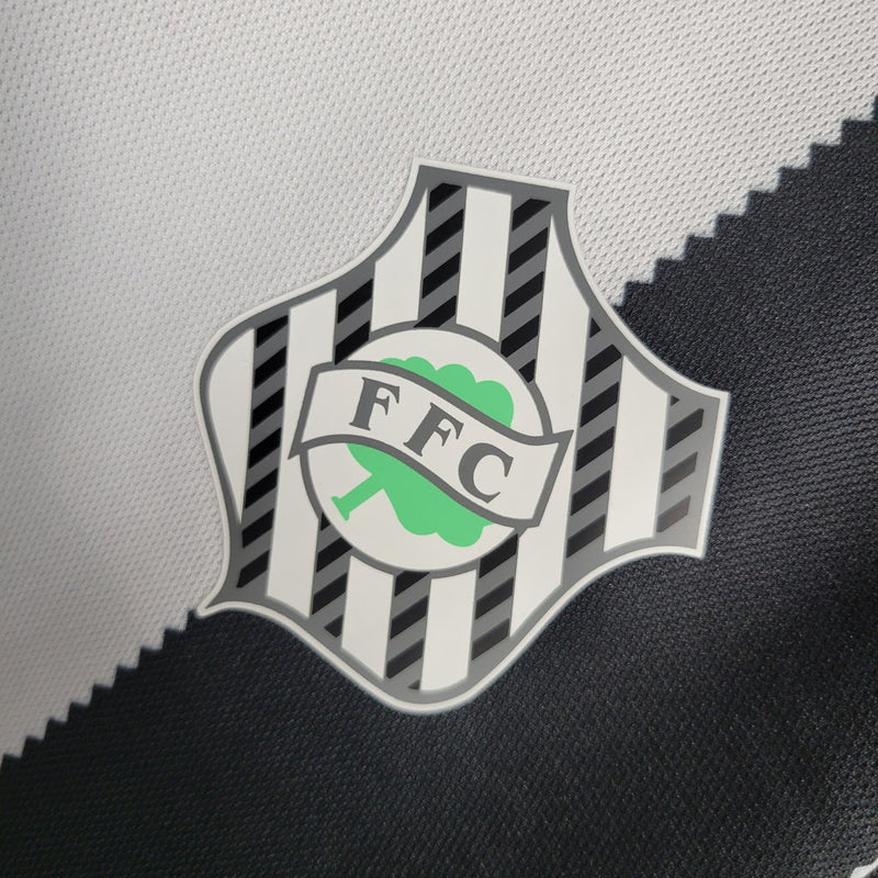 Camiseta de aficionado del Figueirense Local 23/24 para hombre - Blanco y negro