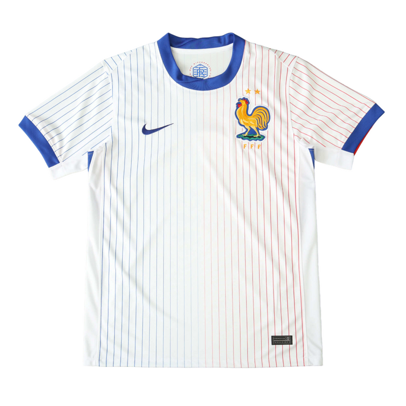 Camiseta de aficionado de la selección francesa visitante II 2024/25 para hombre - Blanca