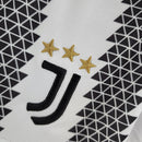 Camiseta Adidas de la Juventus Home 22/23 para mujer - Blanca y negra