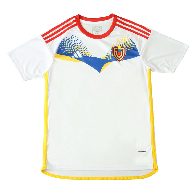 Camiseta de aficionado de la selección nacional de Venezuela (visitante II 24/25) para hombre - Blanca