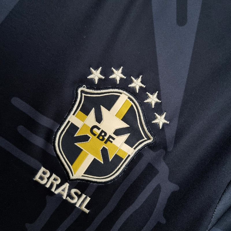 Camiseta Nike para hombre de la selección brasileña especial del noreste - Negra