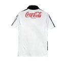 Camiseta retro de aficionado del Vasco da Gama de 1988 para hombre - Blanca