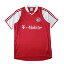 Camiseta retro de local del Bayern Múnich 03/04 para hombre -