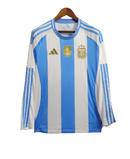 Camiseta de la Selección Argentina - Manga Larga I Fan 24/25 Hombre - Azul y Blanco