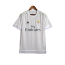 Camiseta retro de aficionado Adidas del Real Madrid I 15/16 para hombre - Blanca