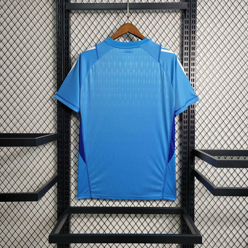 Camiseta de portero Adidas Sao Paulo 23/24 para hombre - Azul