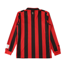 Camiseta de manga larga 24/25 para hombre del Milan 125 años - Rojo y negro