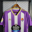 Camiseta Adidas de aficionado del Valladolid 22/23 para hombre (morado y blanco)