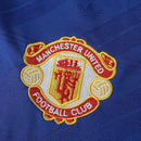 Camiseta retro de aficionado del Manchester United 86-88 para hombre - Azul