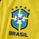 Camiseta Selección Brasileña Local Copa del Mundo 2026 Versión Jugador - Amarillo