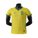 Camiseta Selección Brasileña Local Copa del Mundo 2026 Versión Jugador - Amarillo