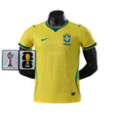 Camiseta Selección Brasileña Local Copa del Mundo 2026 Versión Jugador - Amarillo