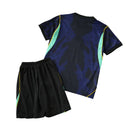 Camiseta y pantalón corto infantil de la selección de Brasil para el Mundial 2026 (reserva) - Azul