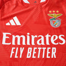 Camiseta Benfica Local 26/27 Versión Jugador Hombre - Rojo