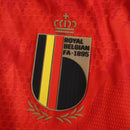 Camiseta de manga larga de Bélgica para jugadores masculinos del Mundial 2026 - Roja