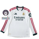 Camiseta Manga Larga Real Madrid Local 2026/27 Versión Jugador Hombre - Blanco