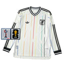 Camiseta Manga Larga Japón Visitante Copa del Mundo 2026 Hombre - Blanco