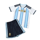 Camiseta y pantalón corto de Argentina para niños para el Mundial de 2026 - Azul y blanco