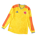 Camiseta de manga larga para hombre de Colombia para el Mundial 2026 - Amarilla
