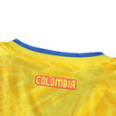 Camiseta de manga larga para hombre de Colombia para el Mundial 2026 - Amarilla