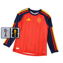 Camiseta de manga larga para jugador de la selección española 2026 - Roja